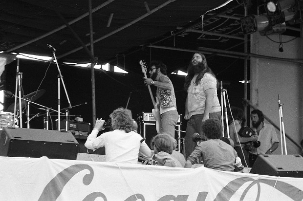Pop Festival in Kralingen, Rotterdam, June 1970